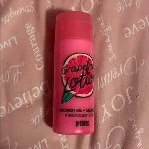 Coconut oil & grapefruit body lotion pink